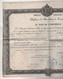 DIPLOME DE BACHELIER ES SCIENCES DATE DE 1861 / EMPIRE FRANCAIS - ACADEMIE DE DOUAI - SUR PARCHEMIN ? - Diploma & School Reports