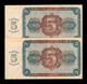 España Spain Pareja Impares 5 Pesetas Burgos 1938 Pick 110 Serie B EBC/+ XF/+ - 5 Pesetas