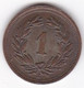 Suisse 1 Rappen 1941 En Bronze , KM# 3.2 - 1 Rappen