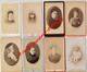 LILLE-Lot De 8 CDV - 7 Photographes Différents, 2  à Deux époques Différentes-bon état - Anciennes (Av. 1900)