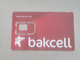 Azerbaijan-SIM CARD-BAKCELL-(2)-(89994550060129857484)-(look Out Side Foto)+1card Prepiad Free - Azerbaiyan