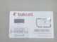 Azerbaijan-SIM CARD-BAKCELL-(2)-(89994550060129857484)-(look Out Side Foto)+1card Prepiad Free - Aserbaidschan