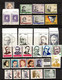 FAMOUS PEOPLE  BERÜHMTE MENSCHEN DES PERSONNES CÉLÈBRES POLAND POLEN POLOGNE COLLECTION 48 USED STAMPS MANY WITH GUM - Collezioni