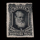 BRAZIL.1878-9.E.PEDRO II.200r.SCOTT 73.MNG.ROULETTED - Unused Stamps