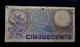 A6  ITALIE   BILLETS DU MONDE   ITALIA  BANKNOTES  500  LIRE 1979 - [ 9] Sammlungen