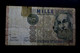 A6  ITALIE   BILLETS DU MONDE   ITALIA  BANKNOTES  1000  LIRE 1982 - [ 9] Collections