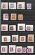FRANCE Entiers Postaux - Lot De 80 Fragments Timbres Découpés Oblitérés à L'unité Ou Par Multiples - Lots Et Collections : Entiers Et PAP