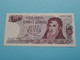 10 Diez Pesos Australes ( 98.997.744D ) Republica ARGENTINA ( Voir / See > Scans ) UNC ! - Argentine