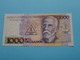 1000 Mil Cruzados ( B1273027734A ) Banco Central Do Brasil ( Voir / See > Scans ) UNC ! - Brésil