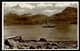 Ref 1576 - 1939 Real Photo Postcard - Sailing Ship Loch Torridon From Corry Pier - Scotland - Ross & Cromarty