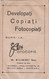 Bucuresti - FOTOCOPIE M. BILINSKI - Photo Paper Envelope - Advertising Publicité - Matériel & Accessoires