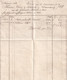 A19457 - INVOICE FROM AUSTRIAN EMPIRE 1819 WIEN VIENNA AUSTRIA INTERIMS NOTA HERREN VIKOL UND SENKOVITS IN KLAUSENBURG - Oostenrijk