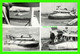 SHIP, BATEAU -  " HOVERLLOYD " - 4 MULTIVUES -  A WESTLAND SR. N6 HOVERCRAFT - - Aéroglisseurs