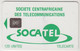 CENTRAL AFRICAN REPUBLIC - Logo Green (SC5), Socatel, 120 U, Used - Central African Republic