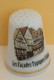 Dé à Coudre De Collection En Porcelaine - LES FACADES TYPIQUES DE COLMAR - Thimbles