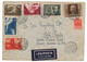 LATI 1941 Air Mail Cover MAGYAR POSTA Hungary HONGRIE Budapest > BRAZIL Sao Paulo LEGIPOSTA PAR AVION - Aviones