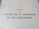 1952  AUNIS, SAINTONGE, ANGOUMOIS (La Rochelle,Île De Ré, Angoulême, St- Germain - De- Confolens, Etc); Célébrités; Arts - Sin Clasificación