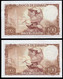 Pick 150   Paire De 100 Pesetas 19.11.1965 UNC NEUF - 100 Peseten