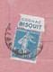 N° 140 Pub Cognac BISQUIT S / Avis De Réception T.P. Ob Tad Courbevoie 6 5 25 - Covers & Documents