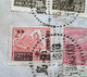 TSINGTAO 1953 RARE 1950 20000$ SURCHARGE ON UNISSUED EASTERN CHINA 10000$ Cover >Schweiz(PRC Michel 30 Chine Lettre - Storia Postale