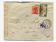 !!! EGYPTE, LETTRE D'ALEXANDRIE POUR BEYROUTH DU 15/3/1943 CENSURES EGYPTIENNE ET FRANCE LIBRE - Lettres & Documents