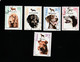 Lotto N° 68 - POLONIA  - 5 Francobolli Usati, Serie Cani - Collections