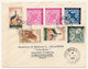 NIGER - Env Affranchissement Composé (dont Timbres Taxe Utilisés Comme Normaux) Niamey 4/11/1962 - Niger (1960-...)