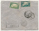 NIGER - Enveloppe Affranchissement Composé Recto Et Verso - Divers TP - 1939 - Covers & Documents