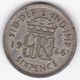 Grande Bretagne. 6 Pence 1946. George VI ,en Argent, KM# 852 - H. 6 Pence