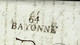 1797 JUDAICA ANTISEMITISME  NEGOCE  COMMERCE PAYS BASQUE Veuve Cazenave & LaHirigoyen à Bayonne  Dupuch à Bordeaux B.E. - ... - 1799