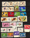 POLAND POLEN POLOGNE COLLECTION 60 USED VARIOUS STAMPS MANY WITH GUM Sport Nature - Collezioni