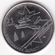 Canada 25 Cents 2007 Vancouver 2010 Ski Alpin, En Acier Plaqué Nickel,  KM# 686 - Canada