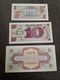 LOT 3 BILLETS BRITISH ARMED FORCES 5 & 10 PENCE + 1 POUND / GRANDE BRETAGNE - British Armed Forces & Special Vouchers