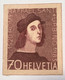 Schweiz1946 BICKEL ESSAY "RAFFAEL SANTI"1483-1520 Raphael Italian Renaissance Painter&architect(Art Vatican Architecture - Unused Stamps