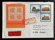 DDR  1984 Ganzsache Umschlag Michel U 1 - Eil-R-Brief Gestempelt (Ersttag) Wermsdorf  - Burgen Der DDR - Buste - Usati