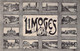 CPA SOUVENIRS DE - LIMOGES 1906 - Saluti Da.../ Gruss Aus...