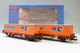 Jouef - 2 WAGONS PLATS A RANCHERS Lgs Conteneur CNC Kargo70 SNCF ép. IV Réf. HJ6224 Neuf NBO HO 1/87 - Goods Waggons (wagons)