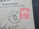 Ungarn 1918 Firmenumschlag Josip Auman Tischlermesiter Ilok Stempel K1 Ilok Nach Leipzig Gesendet - Lettres & Documents
