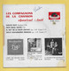 Disque Vinyle 45 Tours : LES COMPAGNONS De La CHANSON : Voir Les Titres Dans La Description..Scan G  : Voir 2 Scans - Kerstmuziek