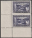 423 - 1932 - Ferrovia Rimini-San Marino L. 1,25 Stampato Coppia Orizzontale In Violetto Anziché In Azzurro Scuro E MNH - Abarten Und Kuriositäten