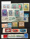 POLAND POLEN POLOGNE COLLECTION 54 USED VARIOUS STAMPS MANY WITH GUM Post History Scouting - Collections