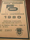 Carte Syndicale/F.O../ Carte Confédérale/Fédération Syndicaliste Des Travailleurs Des P.T.T./1980         AEC230 - Mitgliedskarten