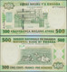 RUANDA - 500 Francs 2008 P# 34 Africa Banknote - Edelweiss Coins - Ruanda-Urundi