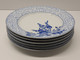 Delcampe - *6 GRANDES ASSIETTES PLATES PORCELAINE LIMOGES PHILIPPE DESHOULIERES BRACIEUX   E - Limoges (FRA)