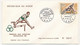 NIGER - 4 Enveloppes FDC - Premiers Jeux Africains De Brazzaville - NIAMEY - 1er Juillet 1965 - Níger (1960-...)