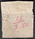 GREECE 1880-86 Large Hermes Head Athens Issue On Cream Paper 1 L Red Brown Vl. 67 C  / H 53 C (*) - Ongebruikt