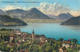 Europe Switzerland Zurich USTER Vierwaldstattersee Vitznau Stanser-und Buochserhorn 1928 Postcard - Uster