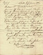 1820 De Abbeville (Nord)   Marque Postale 76 ABBEVILLE  LETTRE Par Chivot & Mohan  Négociants Sign. Maçonnique V.HIST. - 1800 – 1899