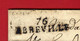 1820 De Abbeville (Nord)   Marque Postale 76 ABBEVILLE  LETTRE Par Chivot & Mohan  Négociants Sign. Maçonnique V.HIST. - 1800 – 1899