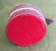 Delcampe - Vintage Decorative Felt Fabric Kyrgyzstan Yurta Box With Lid, From Kyrgyzstan - Art Oriental